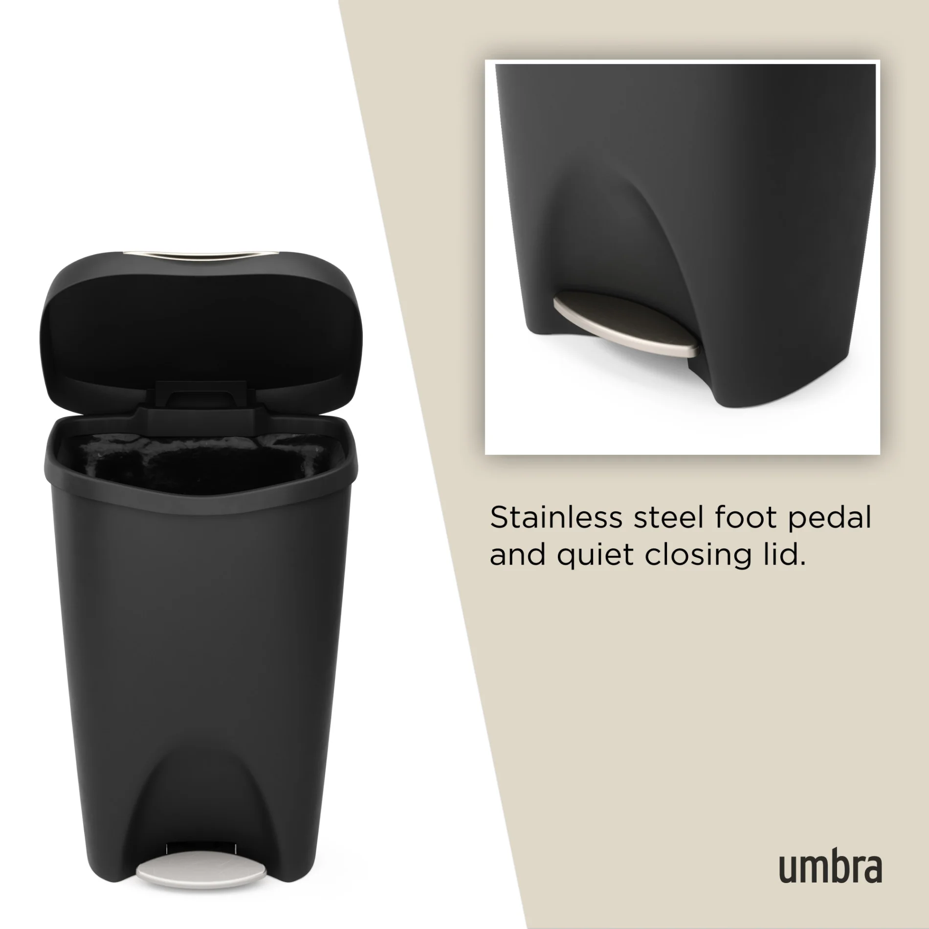 Brim Step On Trash Can - Image 15