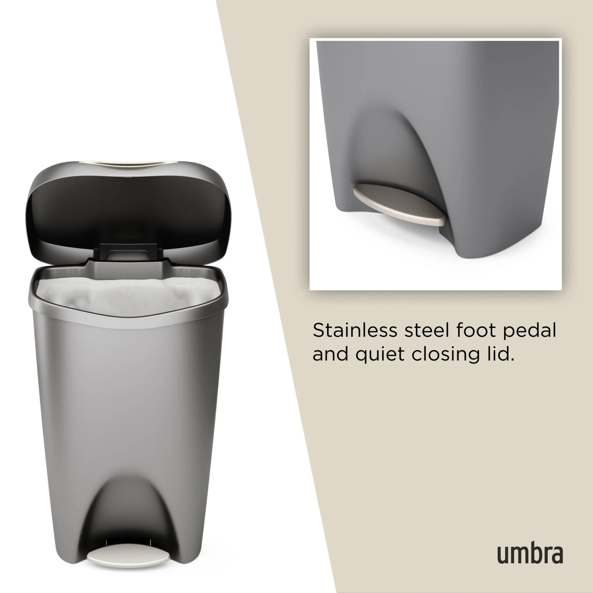 Brim Step On Trash Can - Image 21