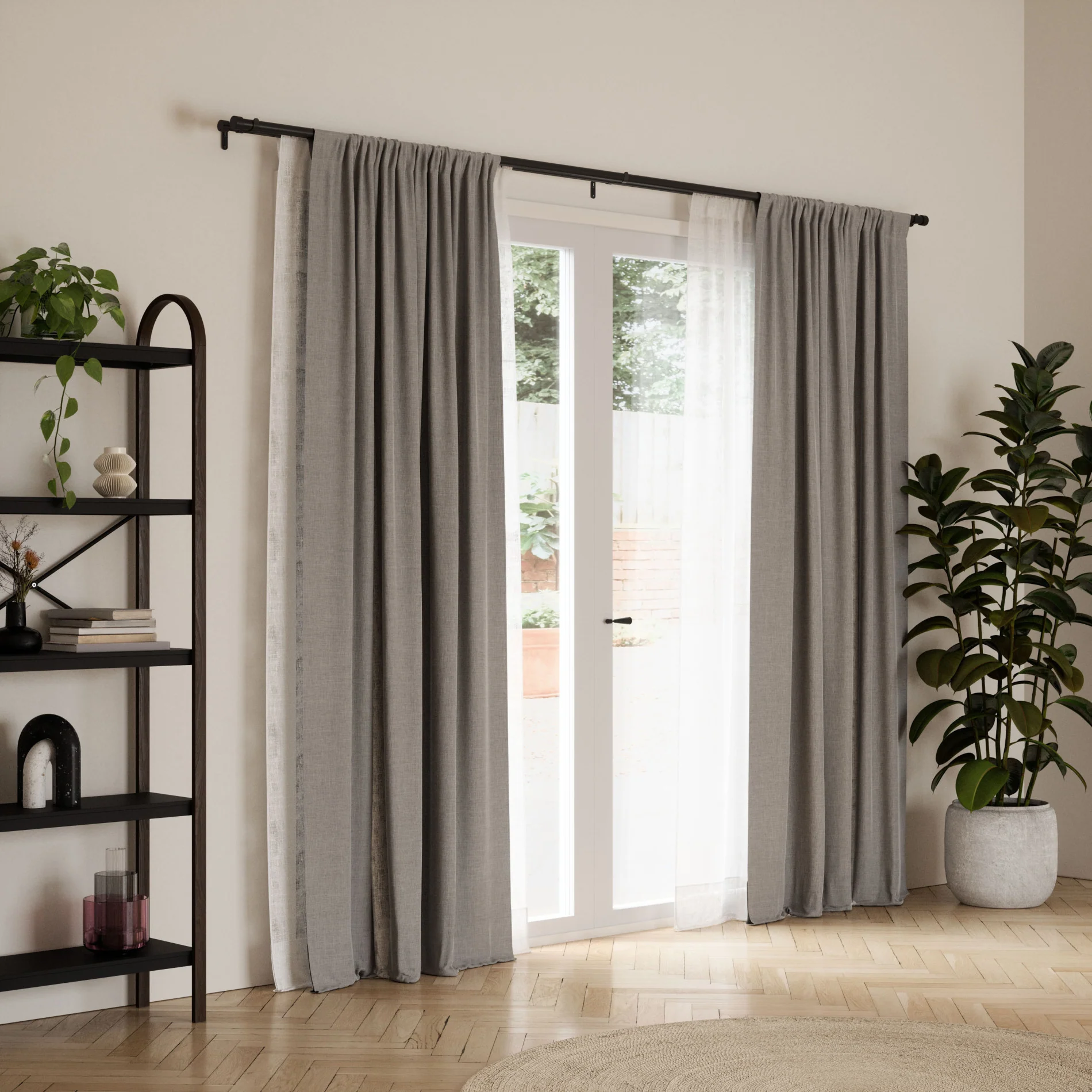 Cappa Double Curtain Rod - Image 4