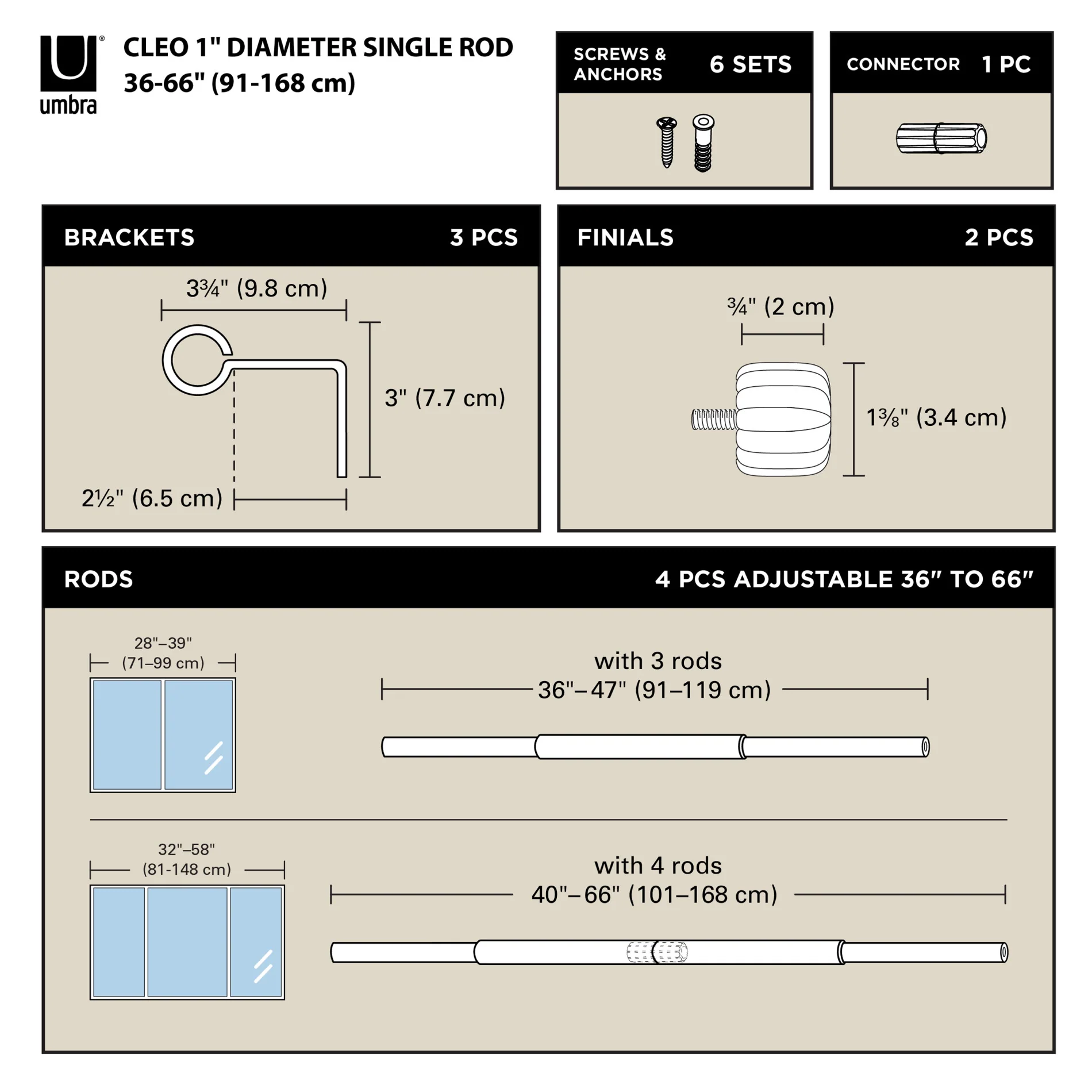 Cleo Curtain Rod - Image 29