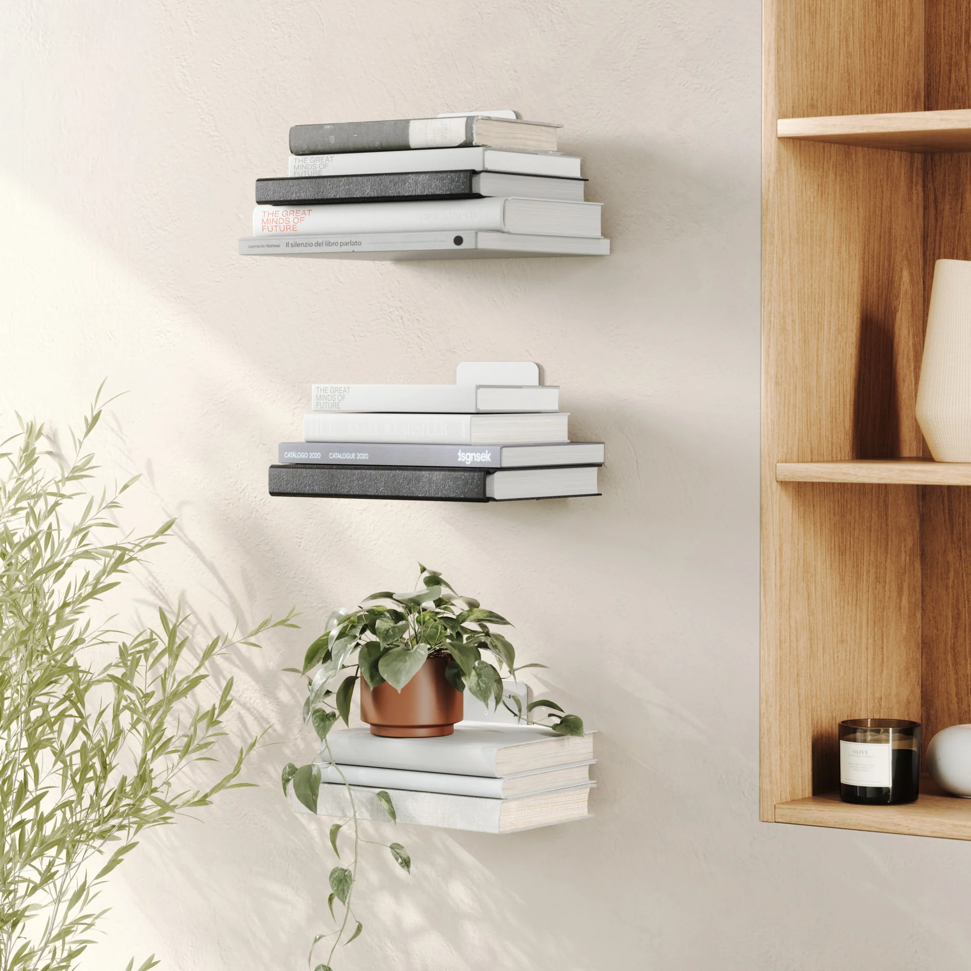 Conceal Shelves, Set Of 3 - Image 12