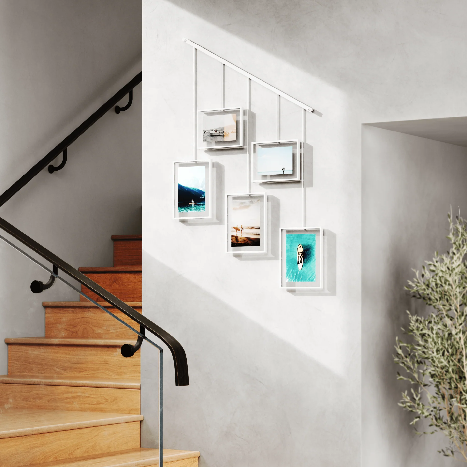 Exhibit Wall Picture Frames, Set of 5 - Image 11