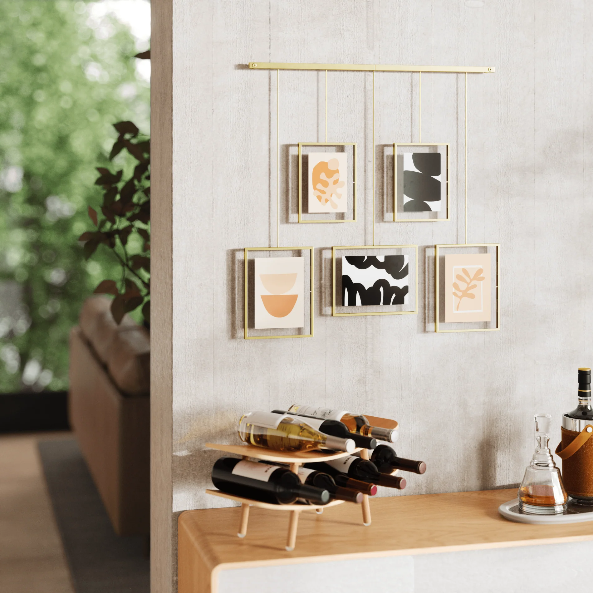 Exhibit Wall Picture Frames, Set of 5 - Image 22