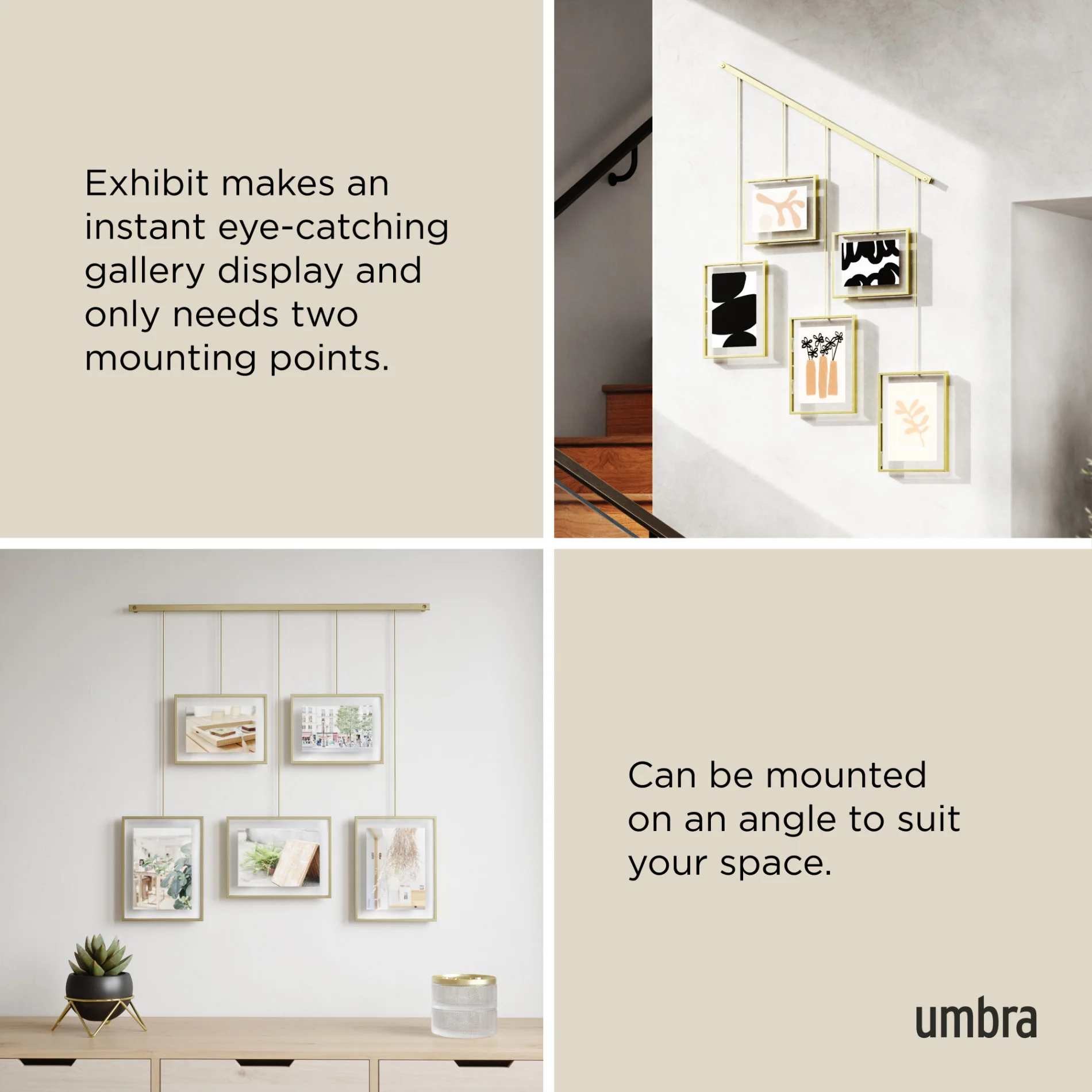 Exhibit Wall Picture Frames, Set of 5 - Image 27