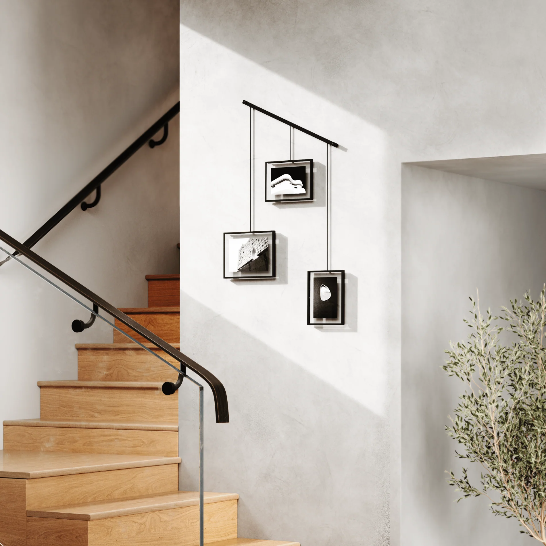 Exhibit Wall Picture Frames, Set Of 3 - Image 3