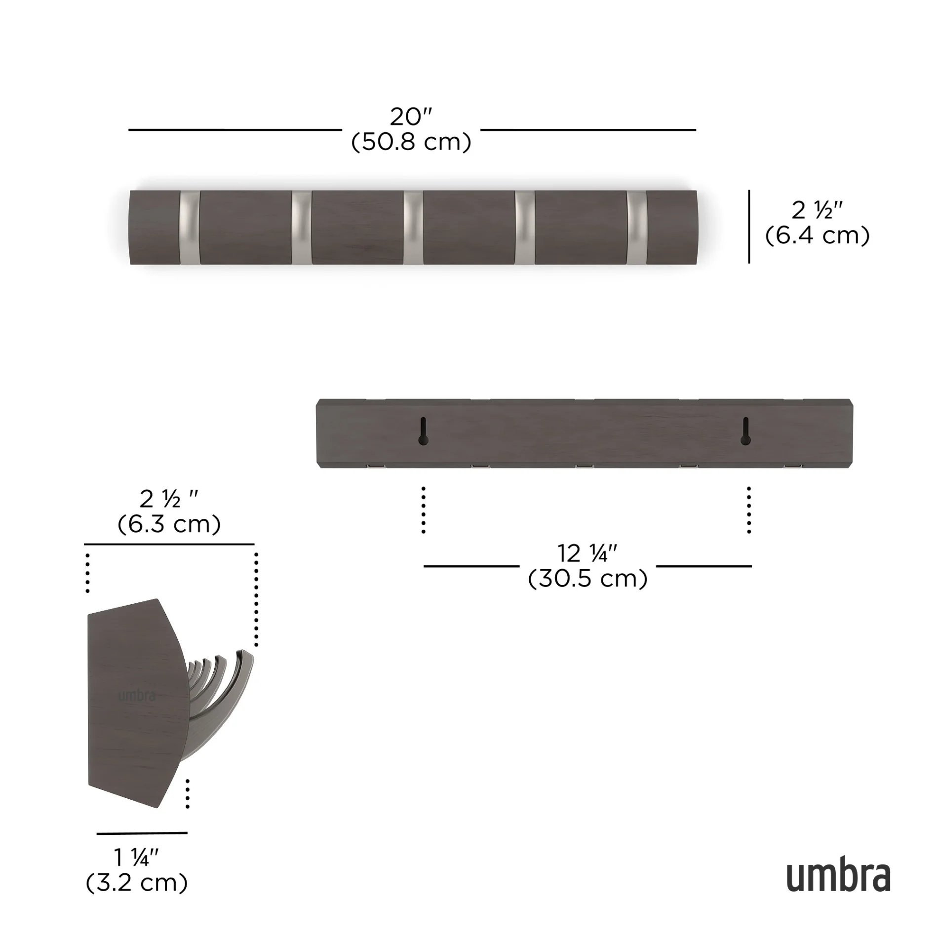 Flip 5 Wall Hook - Image 32