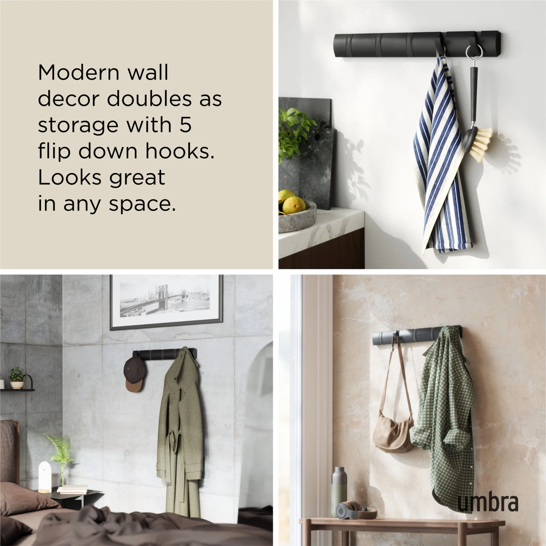 Flip 5 Wall Hook - Image 49