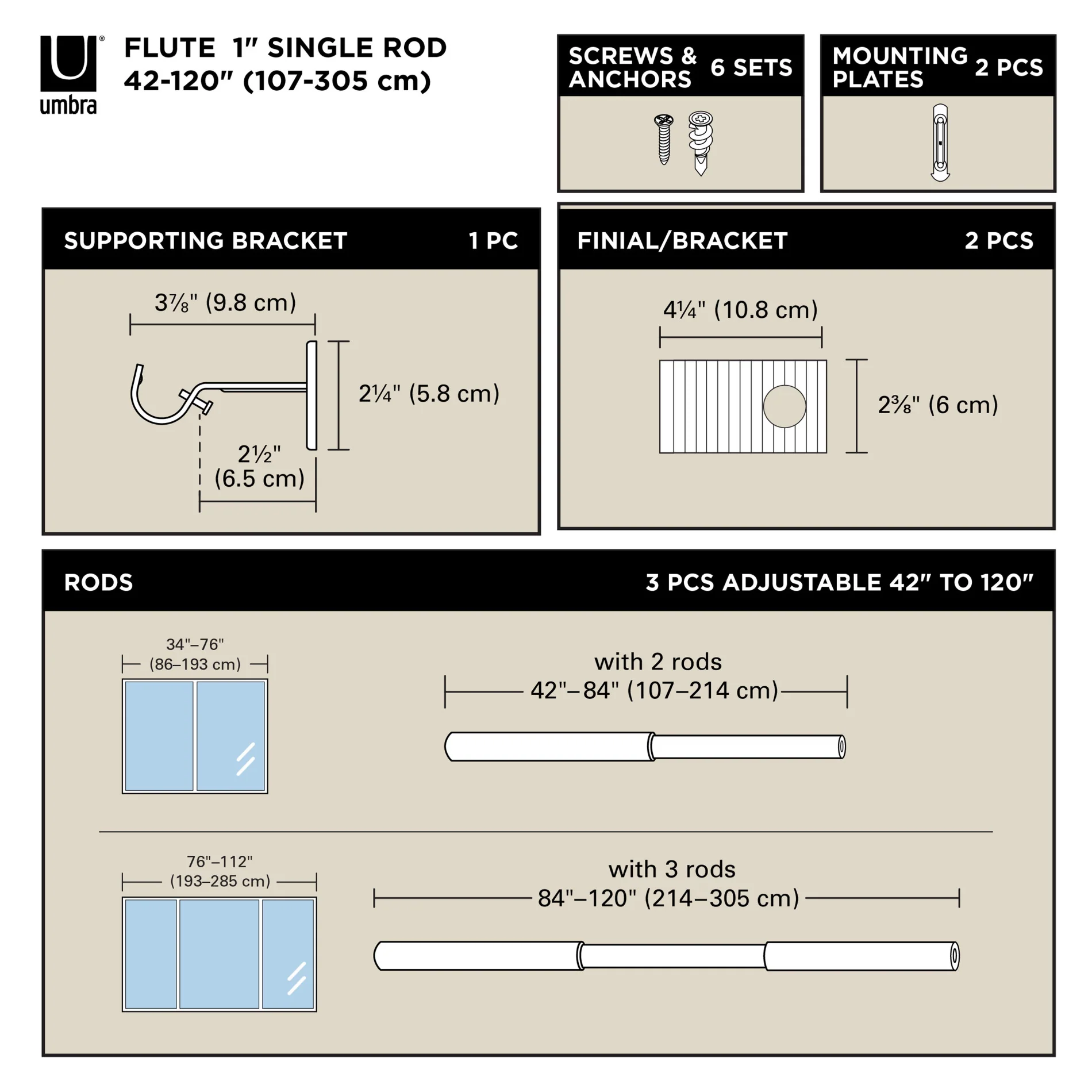 Flute Curtain Rod - Image 17