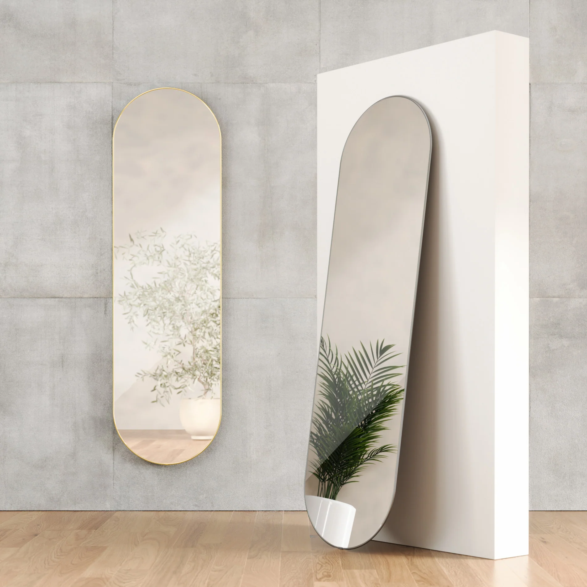 Hubba Pill Mirror 62x18 - Image 4