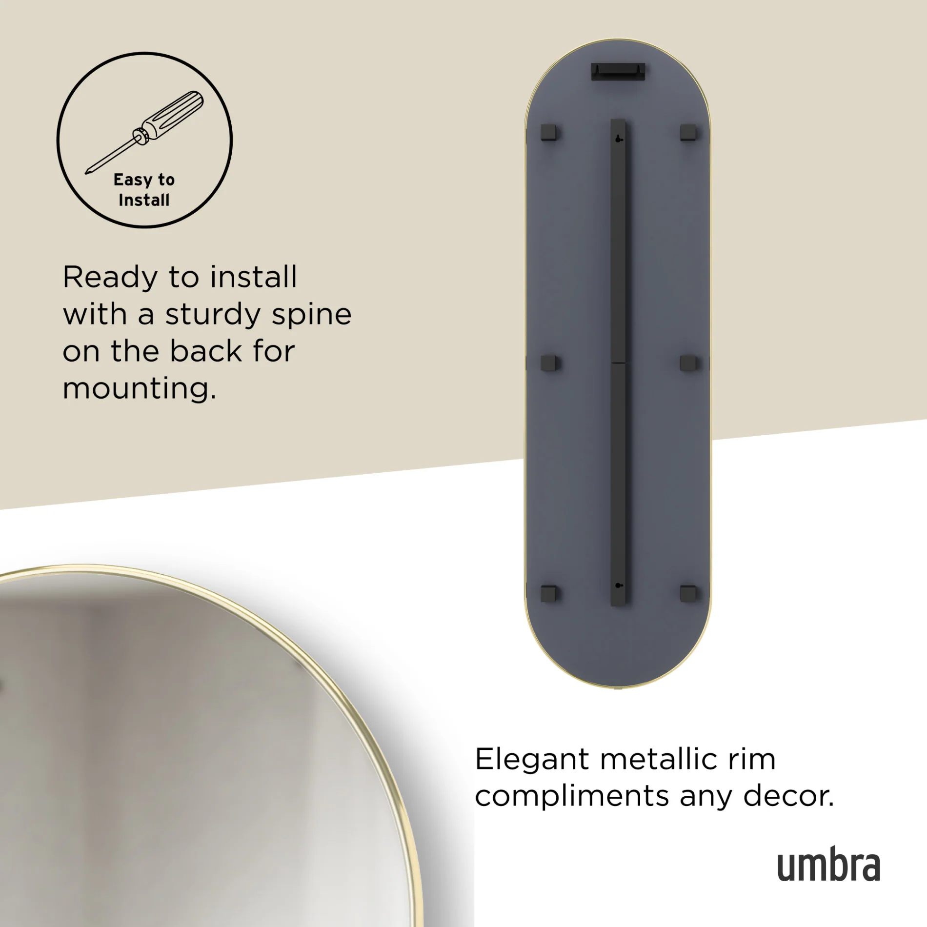 Hubba Pill Mirror 62x18 - Image 5