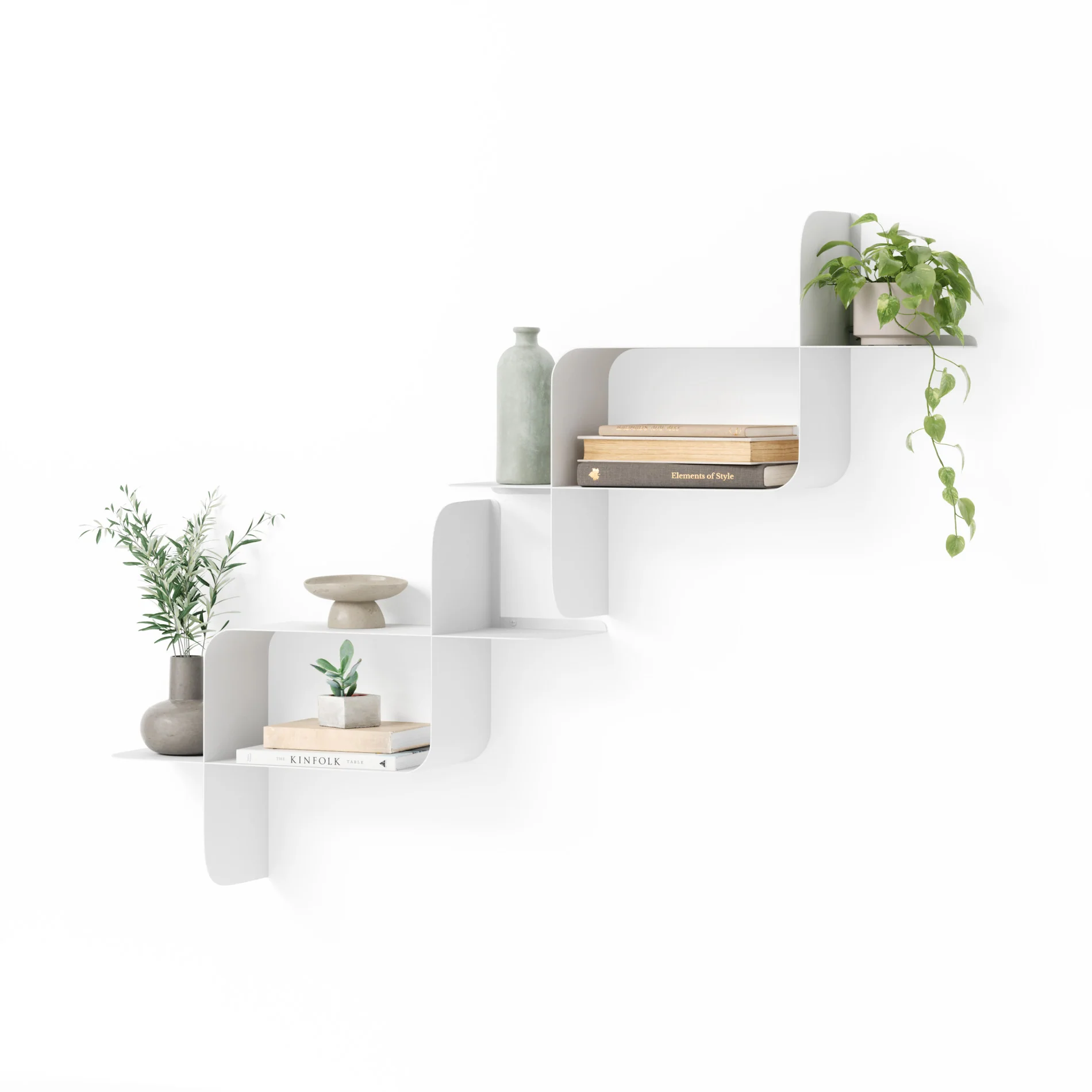Montage Metal Wall Shelves, Set of 2 - Image 9