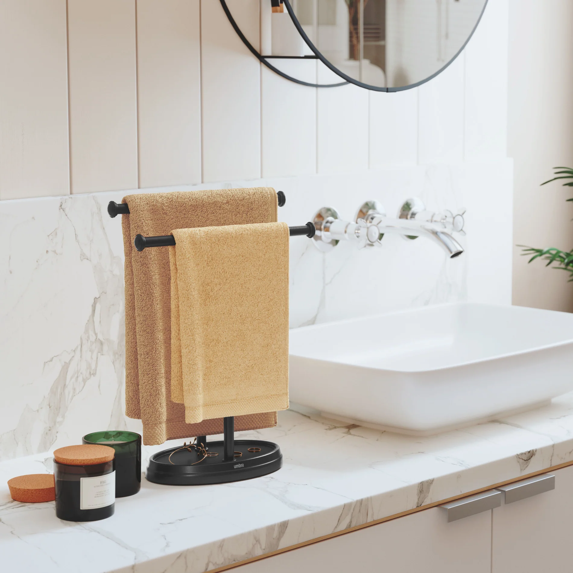 Palm Tree Towel Rack - Image 3