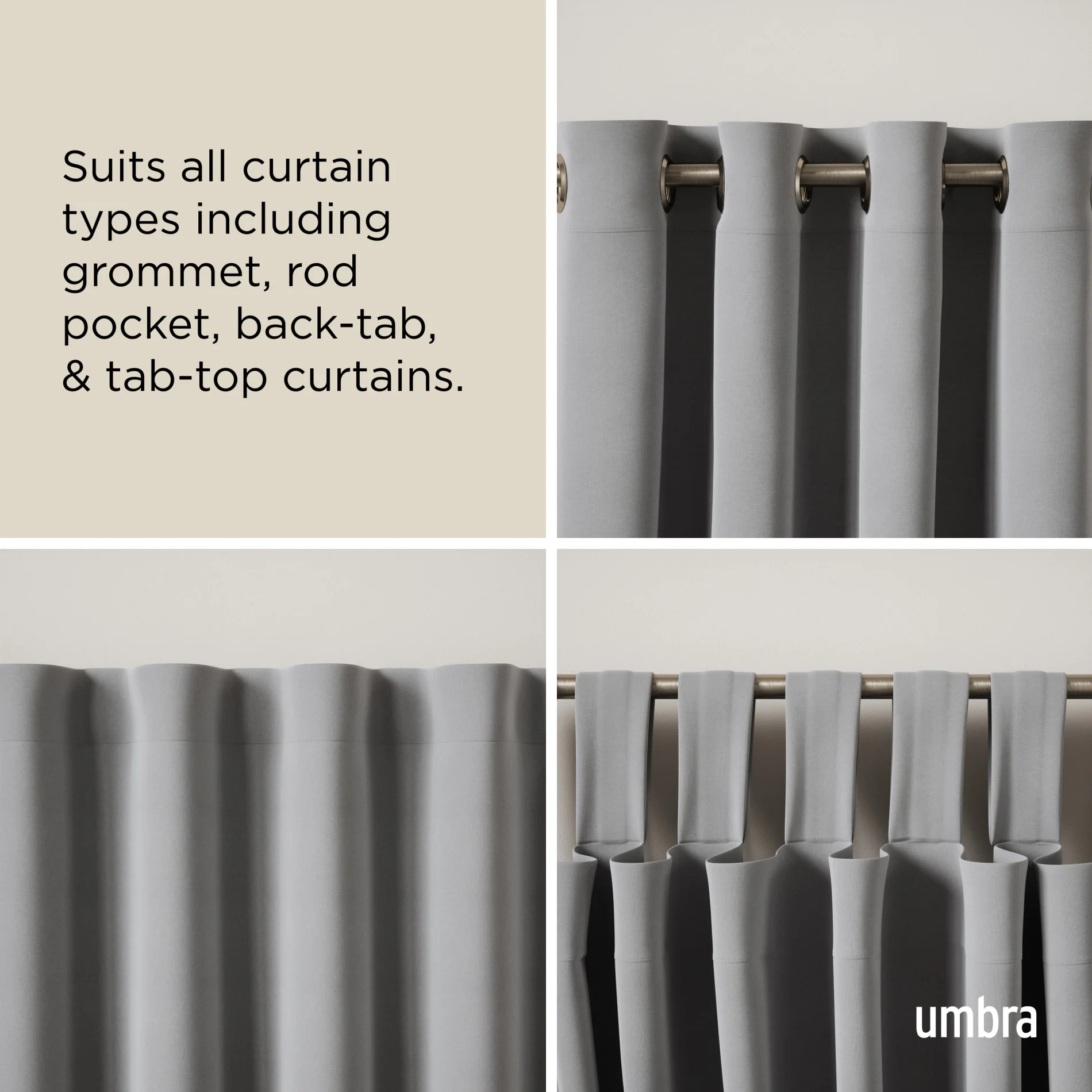 Twilight Double Blackout Curtain Rod - Image 24