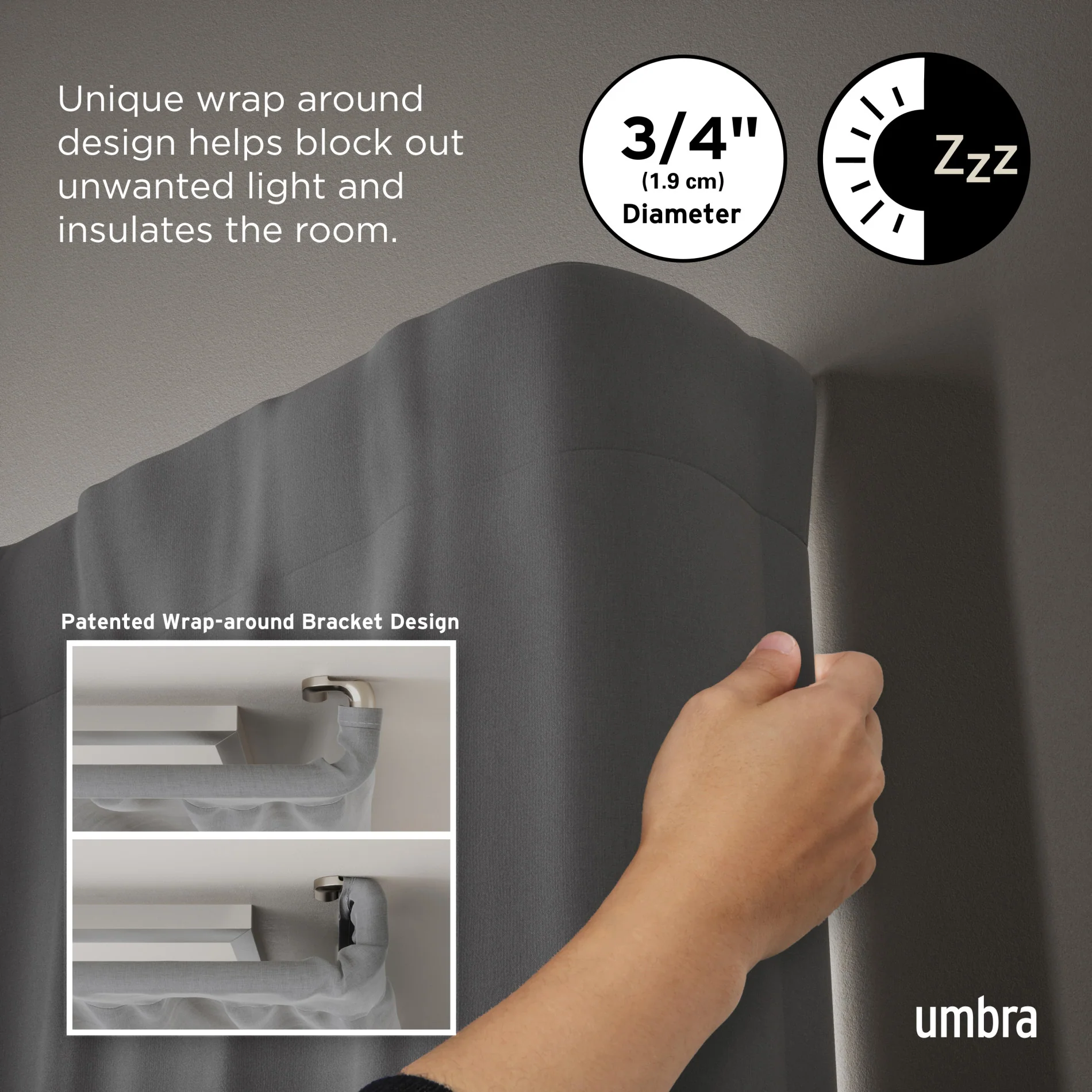Twilight Blackout Curtain Rod - Image 12