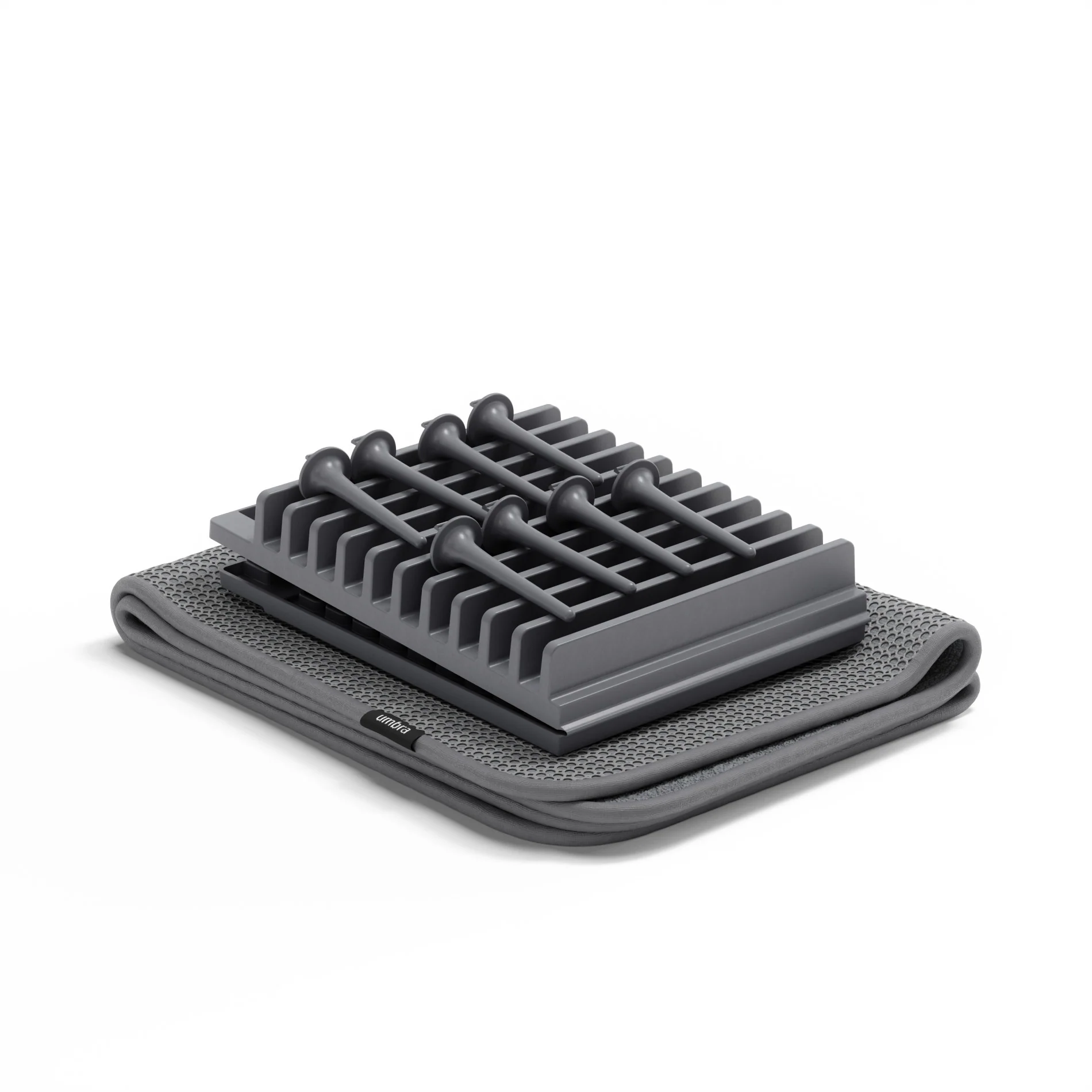 UDry Peg Dish Rack with Mat - Image 7
