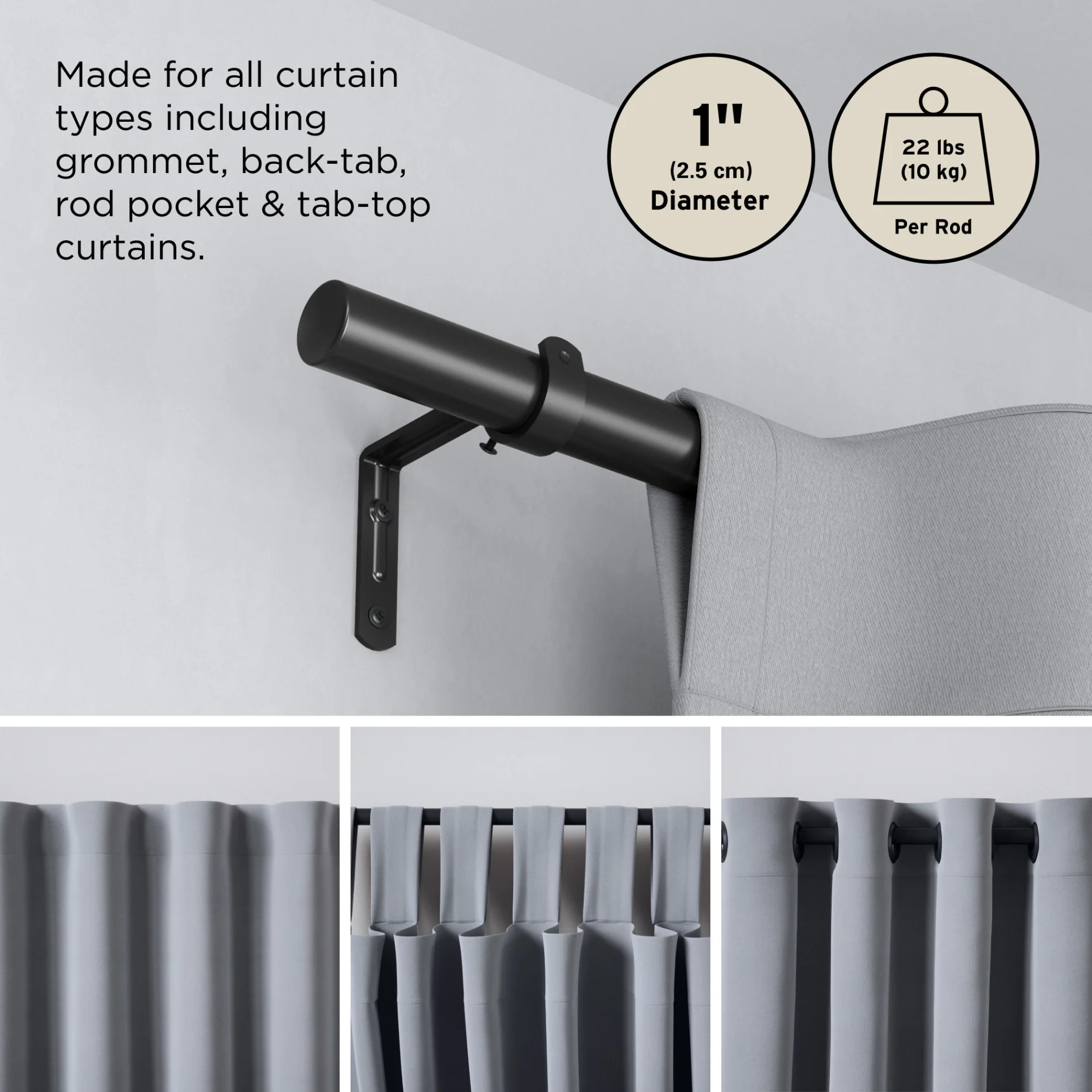 Zen Curtain Rod - Image 24