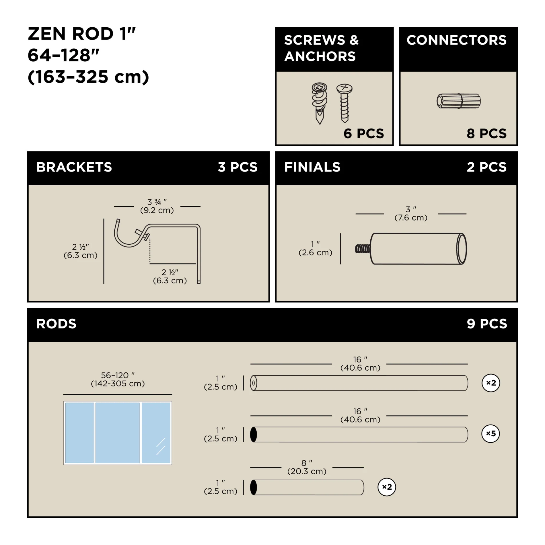Zen Curtain Rod - Image 37
